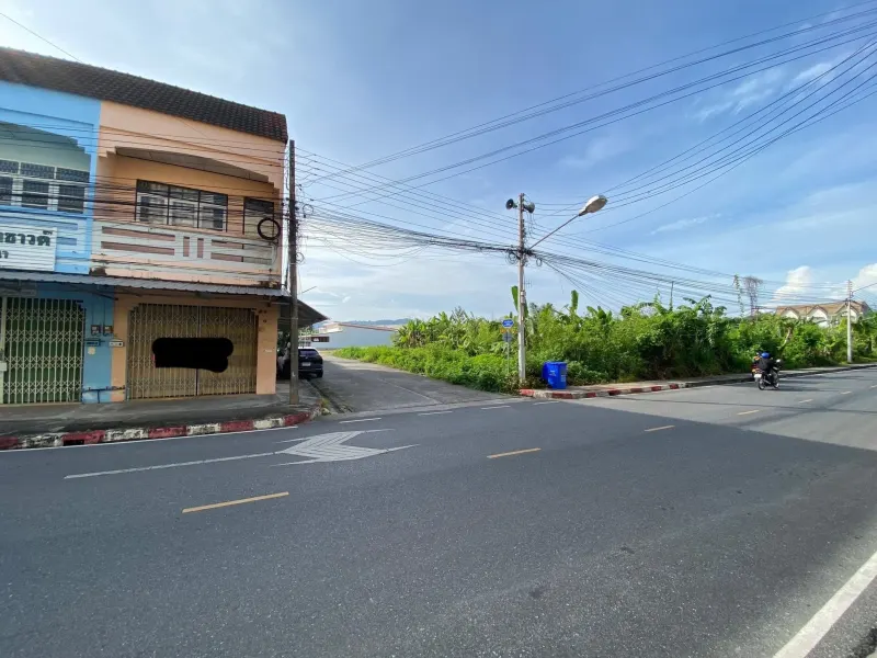 ที่ดินติดถนนสายหลัก ใจกลางเมืองสตูล